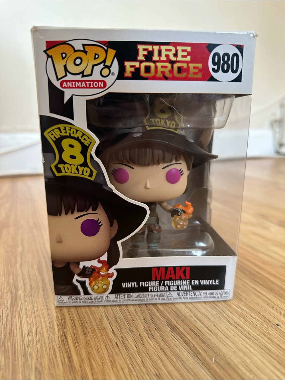 Funko Pop! Animation Fire Force Maki #980 Vinyl Figure